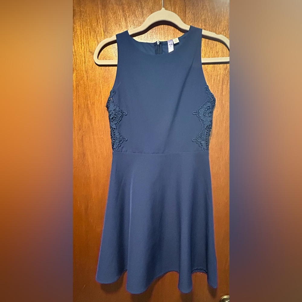 Francesca’s Blue Dress